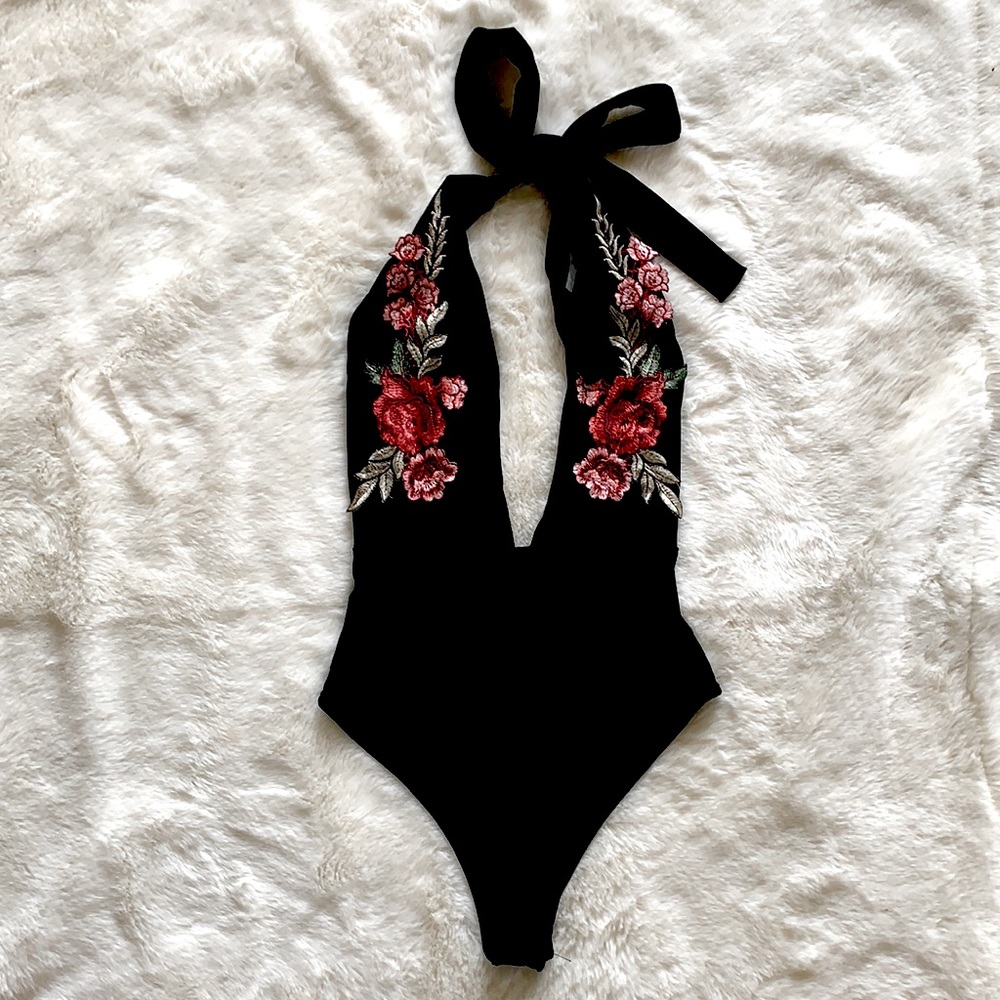 Floral bodysuit
